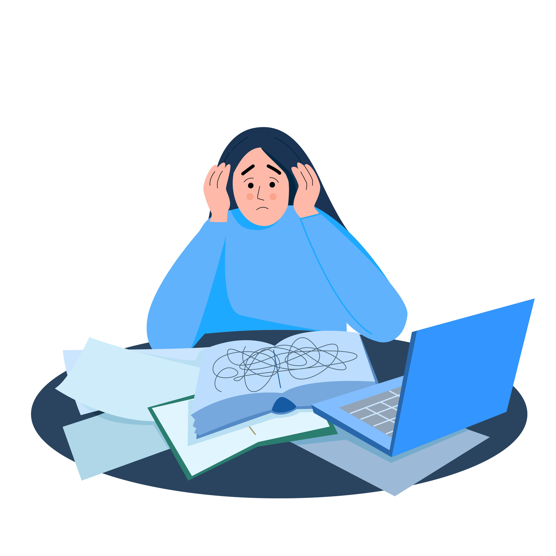 vecteezy_a-young-woman-tries-to-study-read-a-book-but-cannot-read_35762837